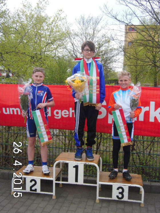 U 13 1. Paul Groß, 2. Henning Sage BRC Semper 1925, 3. Marian Beier RK Endspurt 09 Cottbus