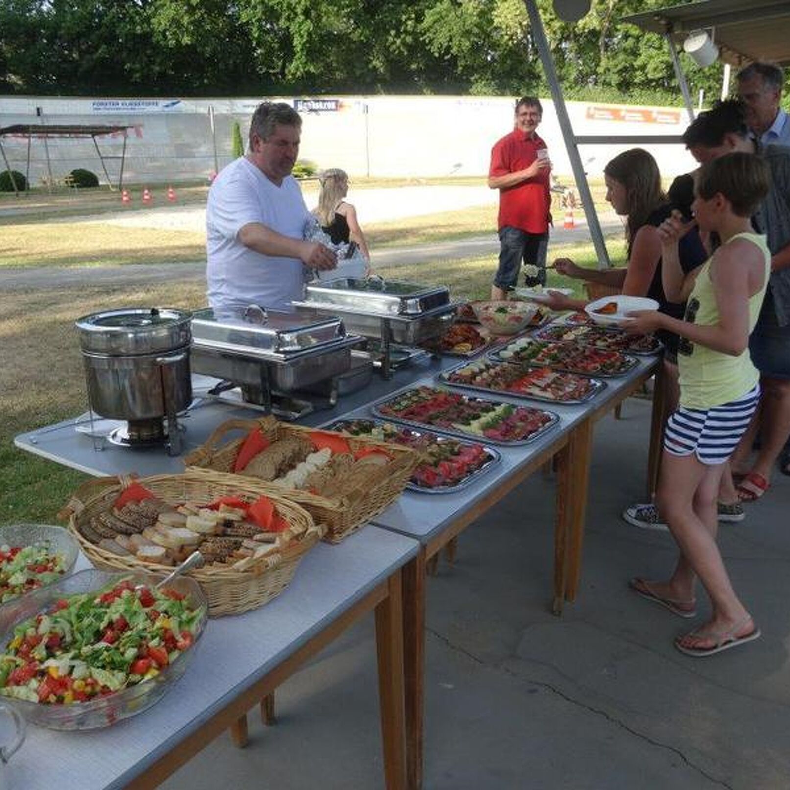 Buffet von Paulo - ließ keine Wünsche offen