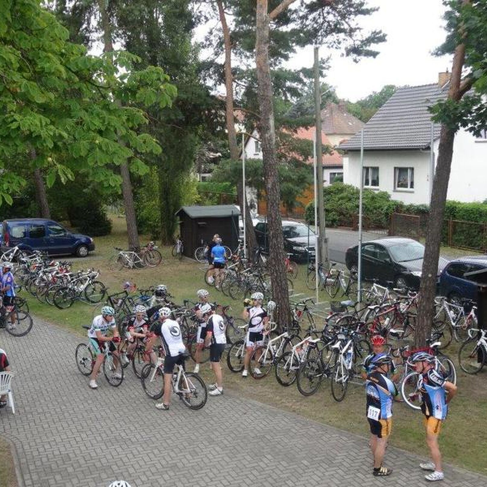 vor dem Start