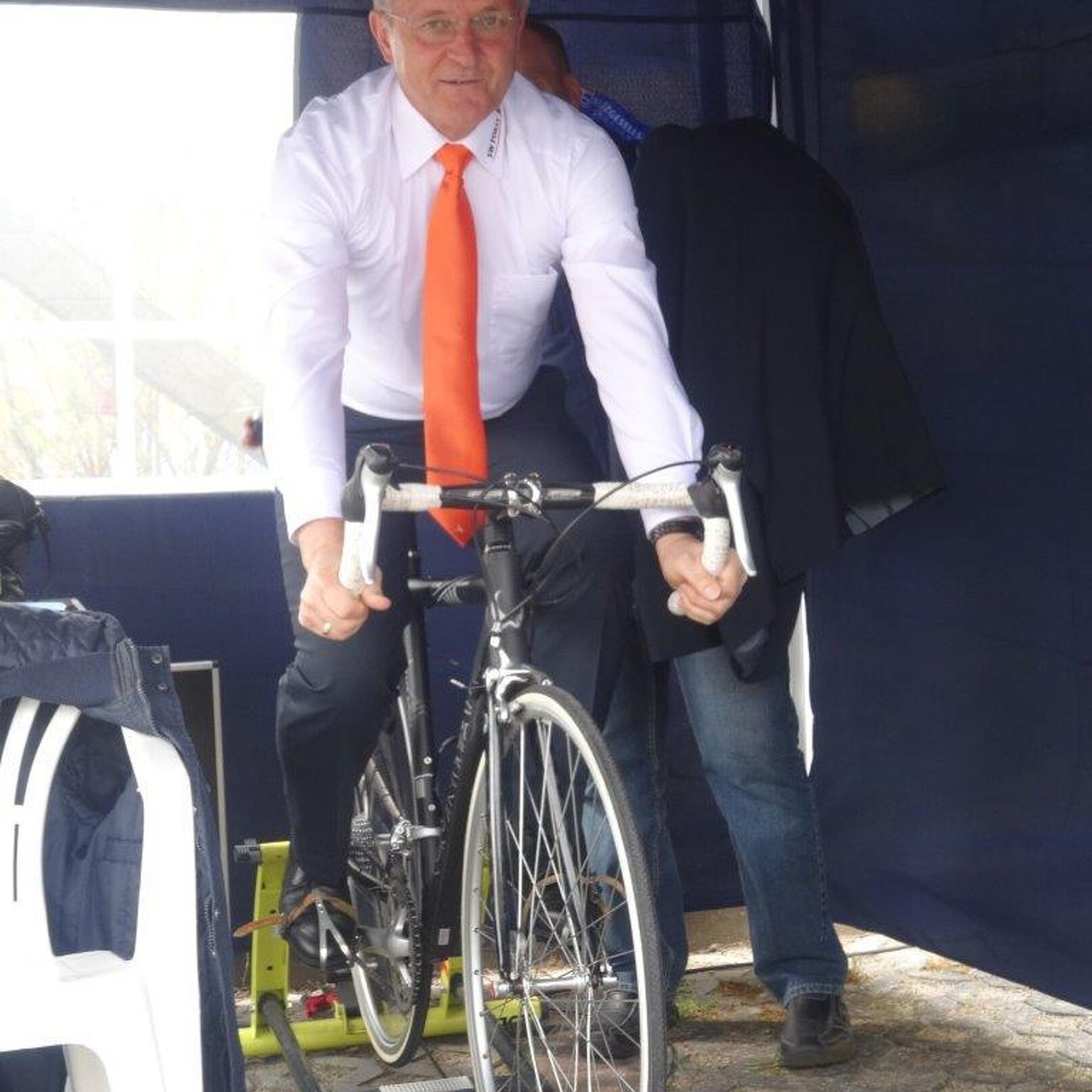Wolfgang Gäbler auf Tour