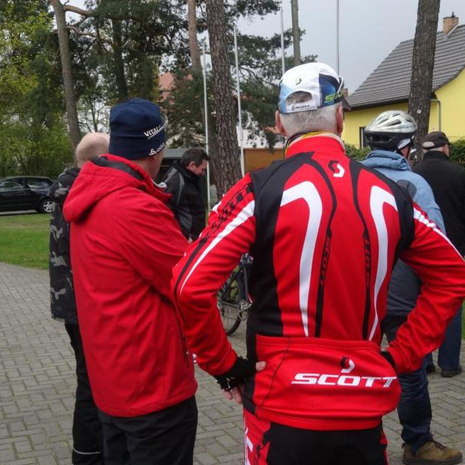 vor dem Start