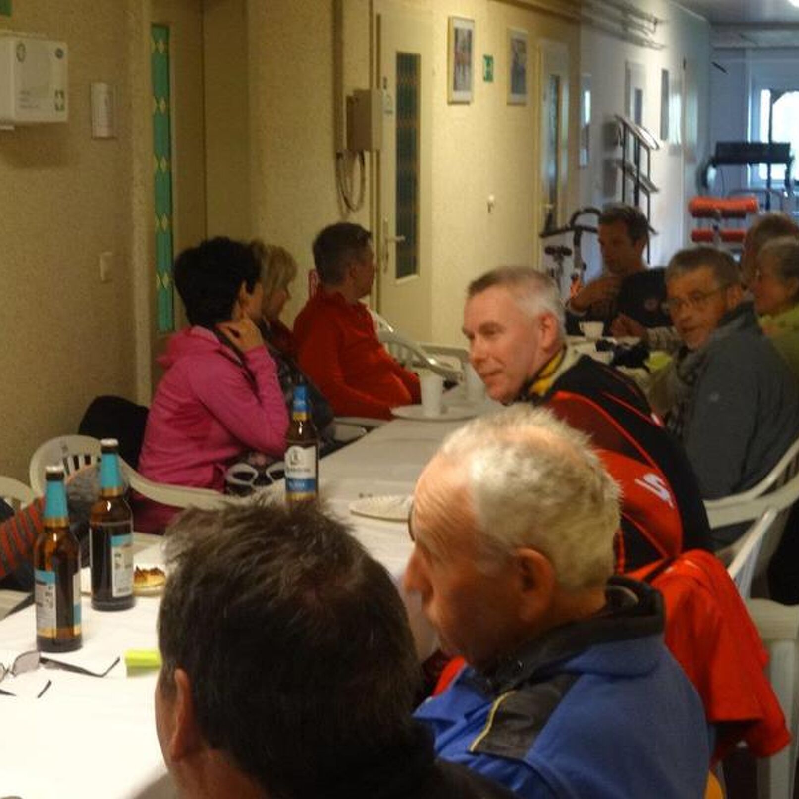 gemütlich im Vereinshaus