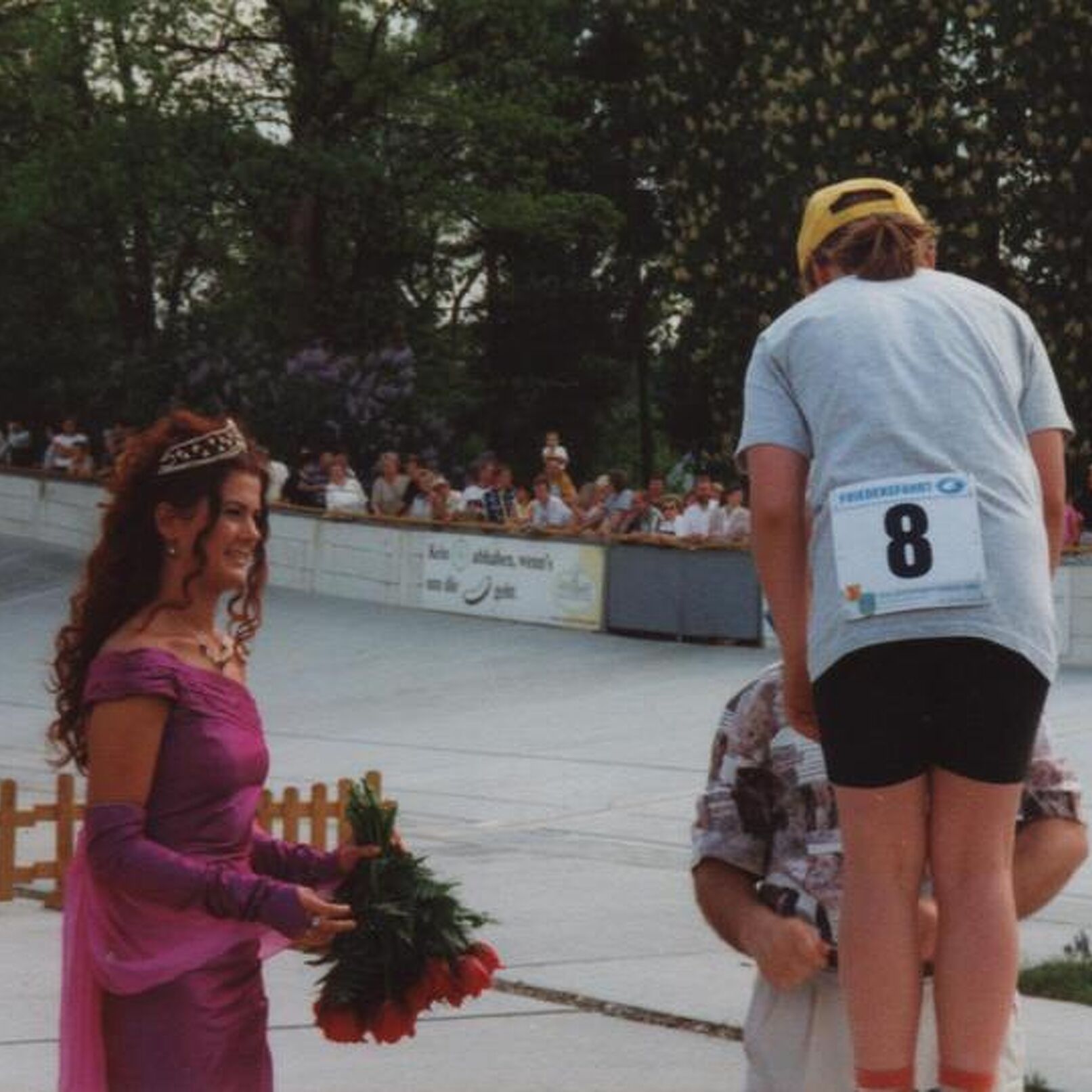 Andreas Grabsch	
Siegerehrung „Kleine Friedensfahrt“ auf der Radrennbahn (2000)
