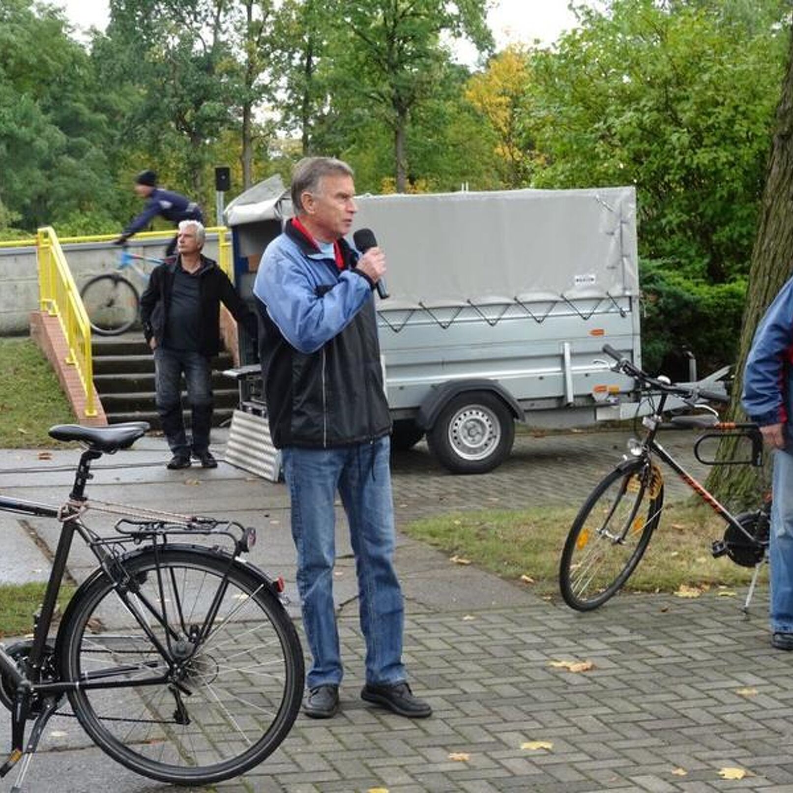 Abradeln am 9. Oktober