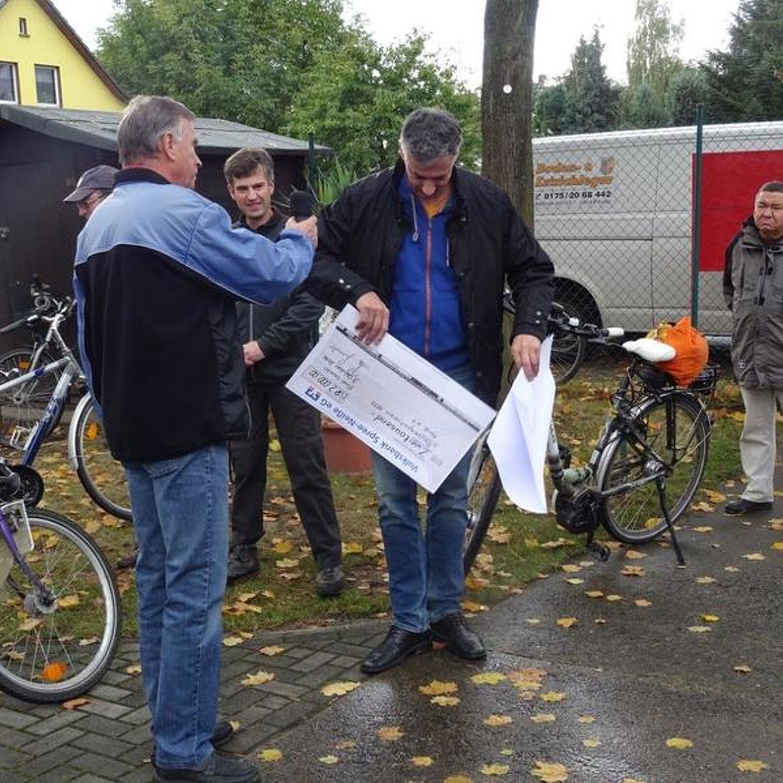 Abradeln am 9. Oktober