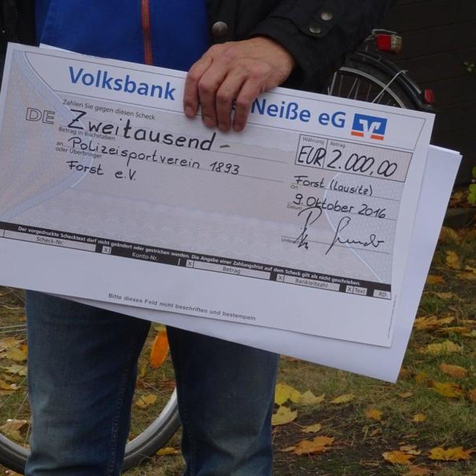 Abradeln am 9. Oktober