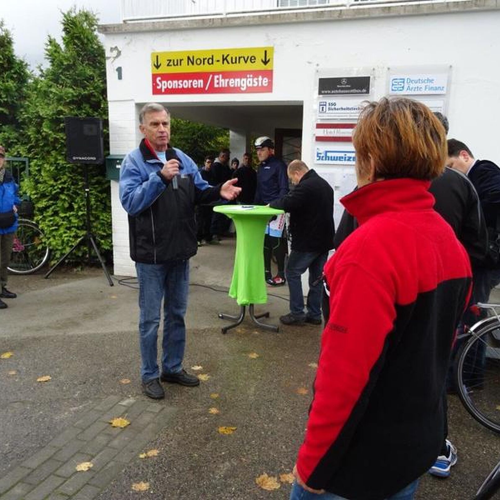 Abradeln am 9. Oktober