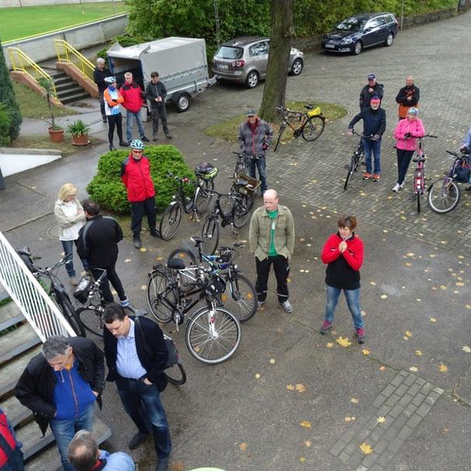 Abradeln am 9. Oktober