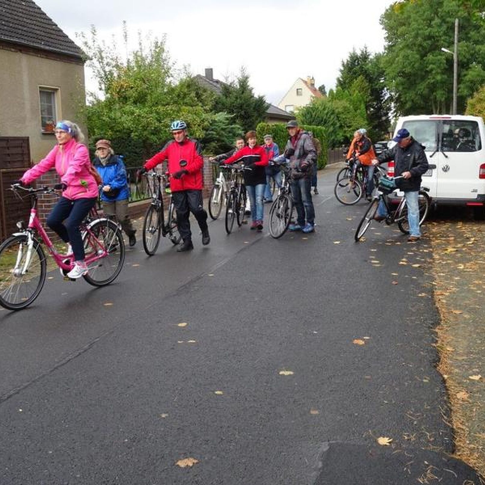 Abradeln am 9. Oktober