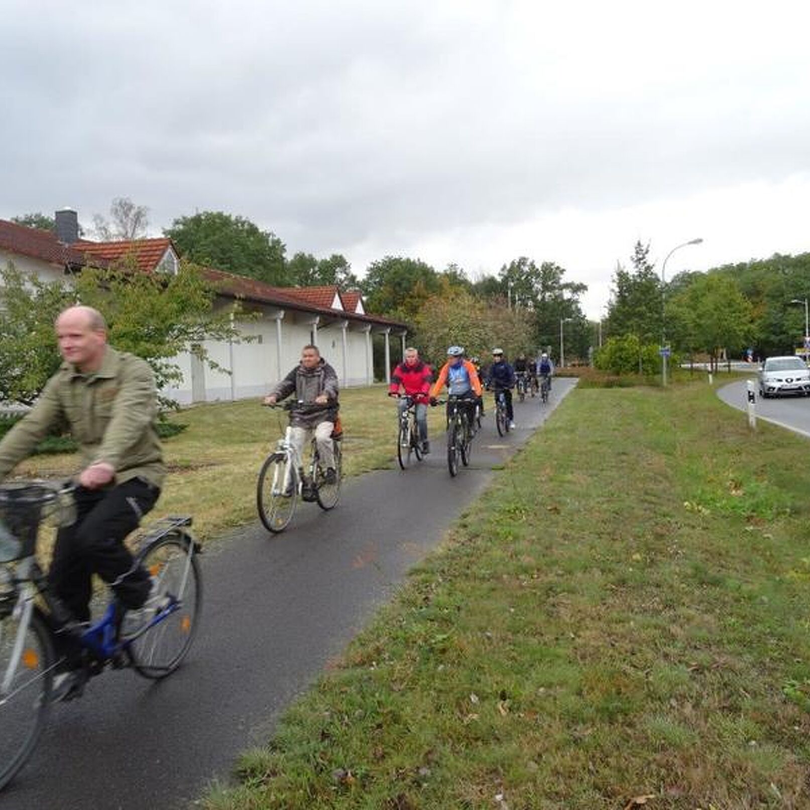Abradeln am 9. Oktober