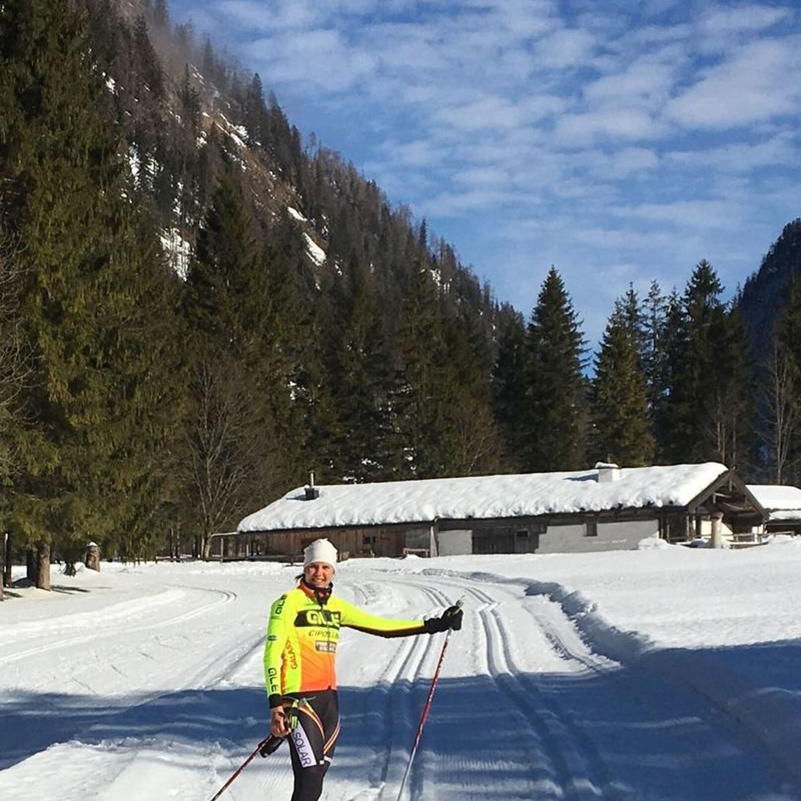 Romy im Schnee