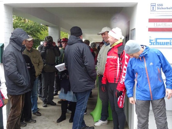 Vor dem Start