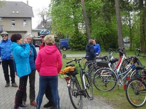 warten auf den Start