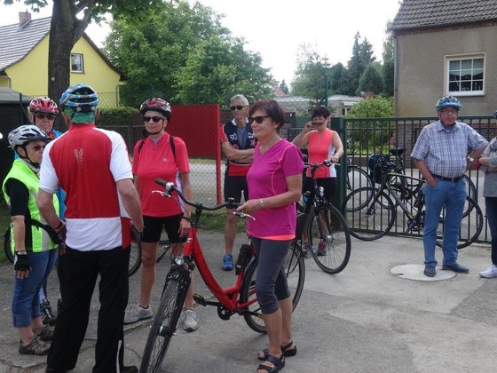vor dem Start