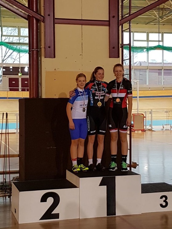 Alina Schlender 2. Platz Omnium U 15