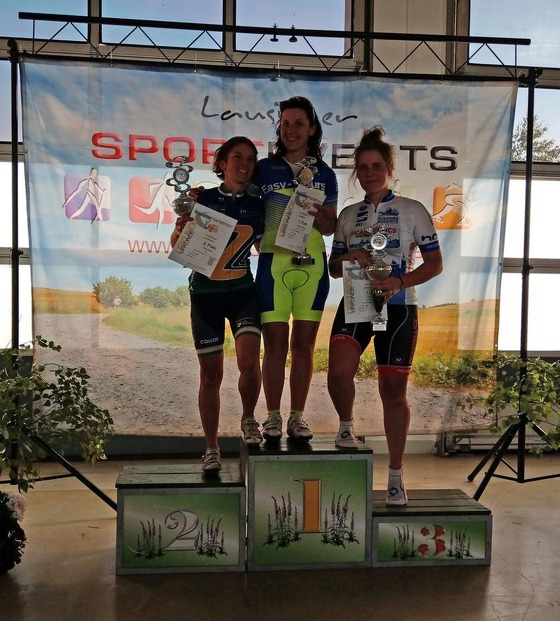 Sabine Dittmann mit Katja Winkler und Pauline Neuben