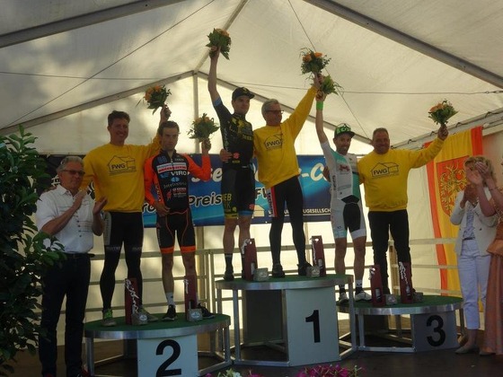 Siegerehrung: 1. Platz: Frank Schiewer/Gerd Gessler, 2. Platz: Reinier Honig/ Matte Pronk, 3. Platz: Giuseppe Atzeni/ Thomas Baur