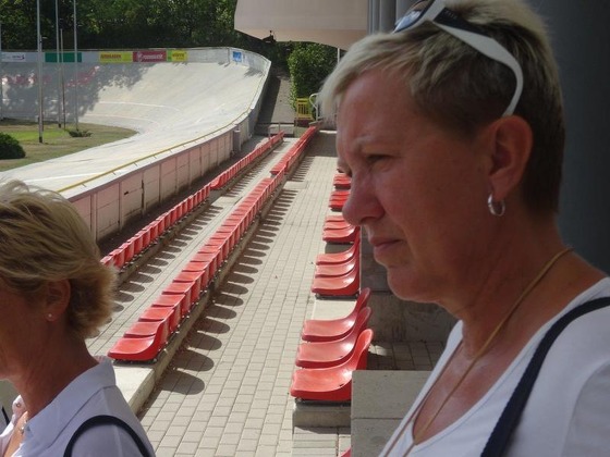 Pressetermin zur Reko Rad- und Reitstadion mit Simone Taubenek