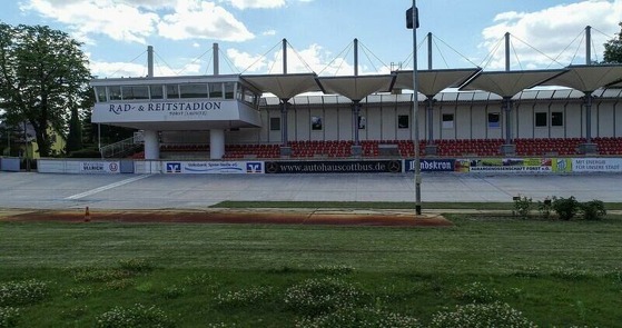 Rad- und Reitstadion von oben, Foto: Frank Junge