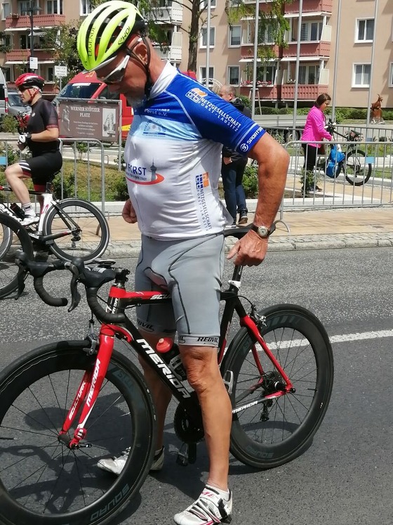 Torsten Lerche konzentriert am Start