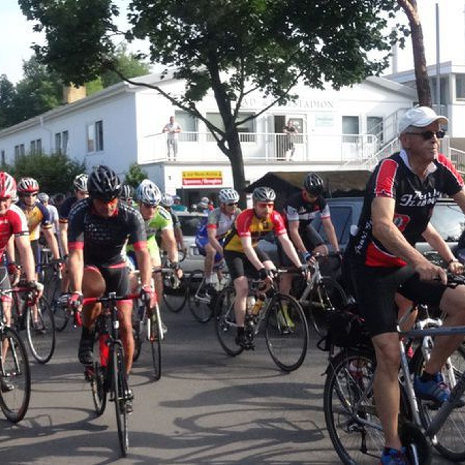 Radtourenfahrt 2014 ...und dann geht's los