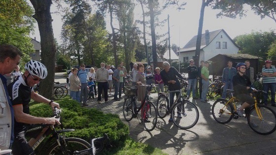 Warten auf den Start