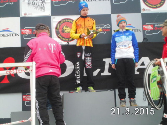 Siegerehrung U 13 Jungen - Jessica Hübner - 3. Platz