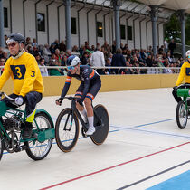 Finale DM Derny Frauen bis zum Abbruch, Foto: Torsten Lorenz