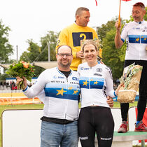 Dank von Romy Kasper an ihren Trainer Mario Vonhof, Foto: Torsten Lorenz