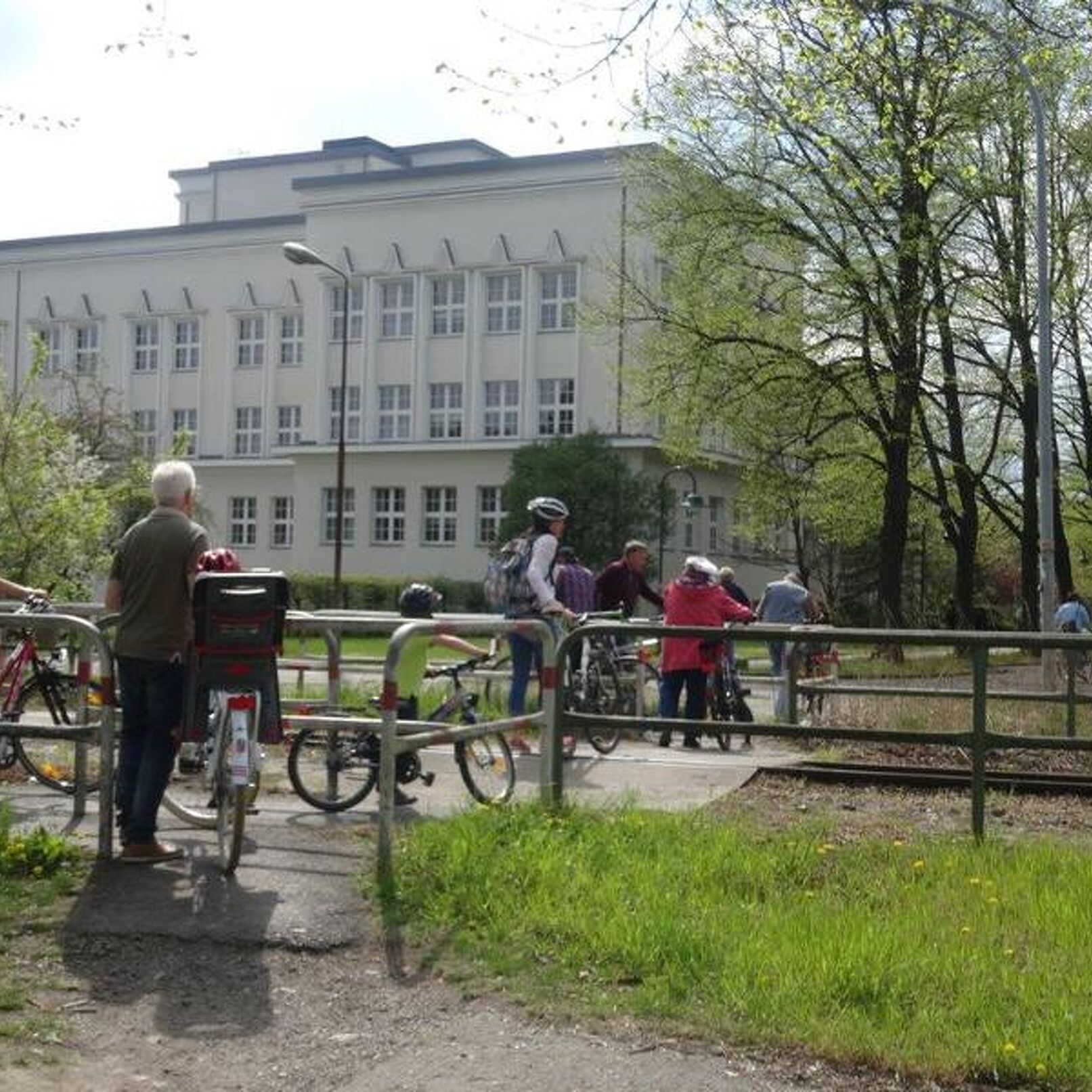 auf dem Weg zum Wasserturm