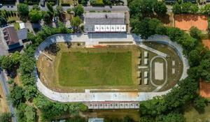 Rad- und Reitstadion von oben, Foto: Frank Junge (Bild: 5/14)