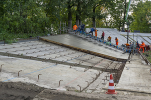 Betonarbeiten Südkurve am 11.10.2023, Foto: Frank Junge (Bild: 2/2)