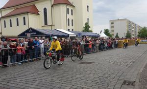 Schäfer mit Bäuerlein beim Forster Dernyrennen