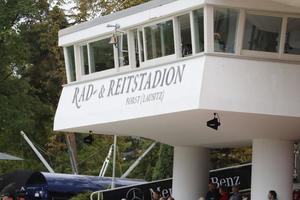 Der Richterturm im Rad- und Reitstadion, Foto: ACP Pantel