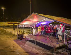 Singen statt Radeln am 2. Dezember 2023, Foto: Frank Junge (Bild: 4/6)