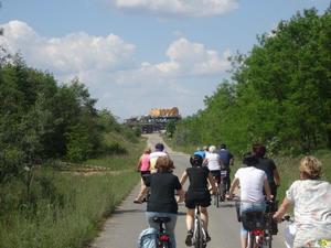 Unbekannte Wege am Tagebau