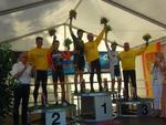 Siegerehrung: 1. Platz: Frank Schiewer/Gerd Gessler, 2. Platz: Reinier Honig/ Matte Pronk, 3. Platz: Giuseppe Atzeni/ Thomas Baur