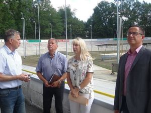 Pressetermin zur Reko Rad- und Reitstadion mit Gerd Suschowk, Dietmar Vogt, Heike Korittke und Sirko Nitzschke (Bild: 5/5)