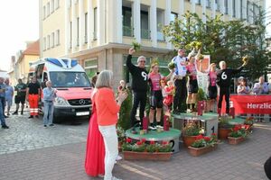 Die Siegerinnen: Gaia Tortolina (1), Lucie Fityus (2), Samantha Hargravaeves (3),Foto: Lohr