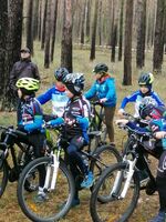 Die Jüngsten beim Mountainbikerennen in Tauer